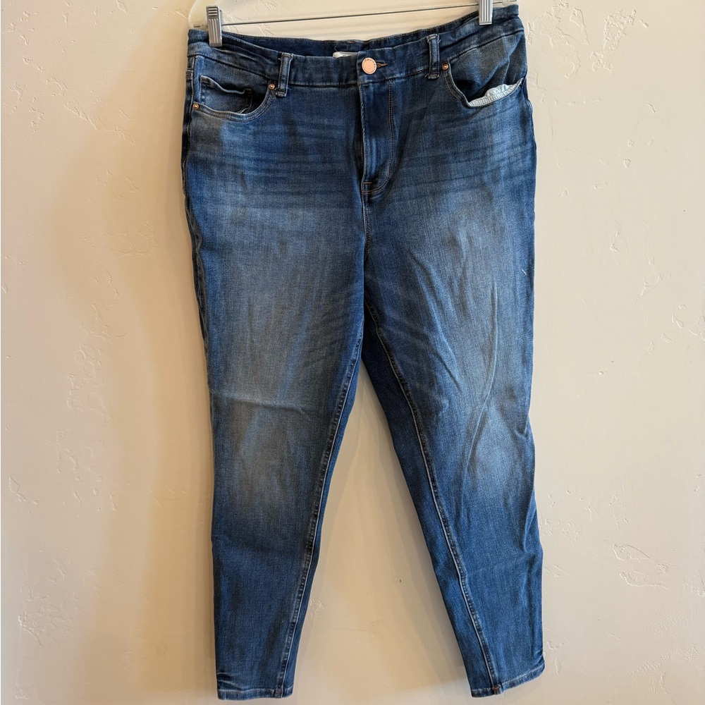 Maurices Dark Blue Ankle Jeans
